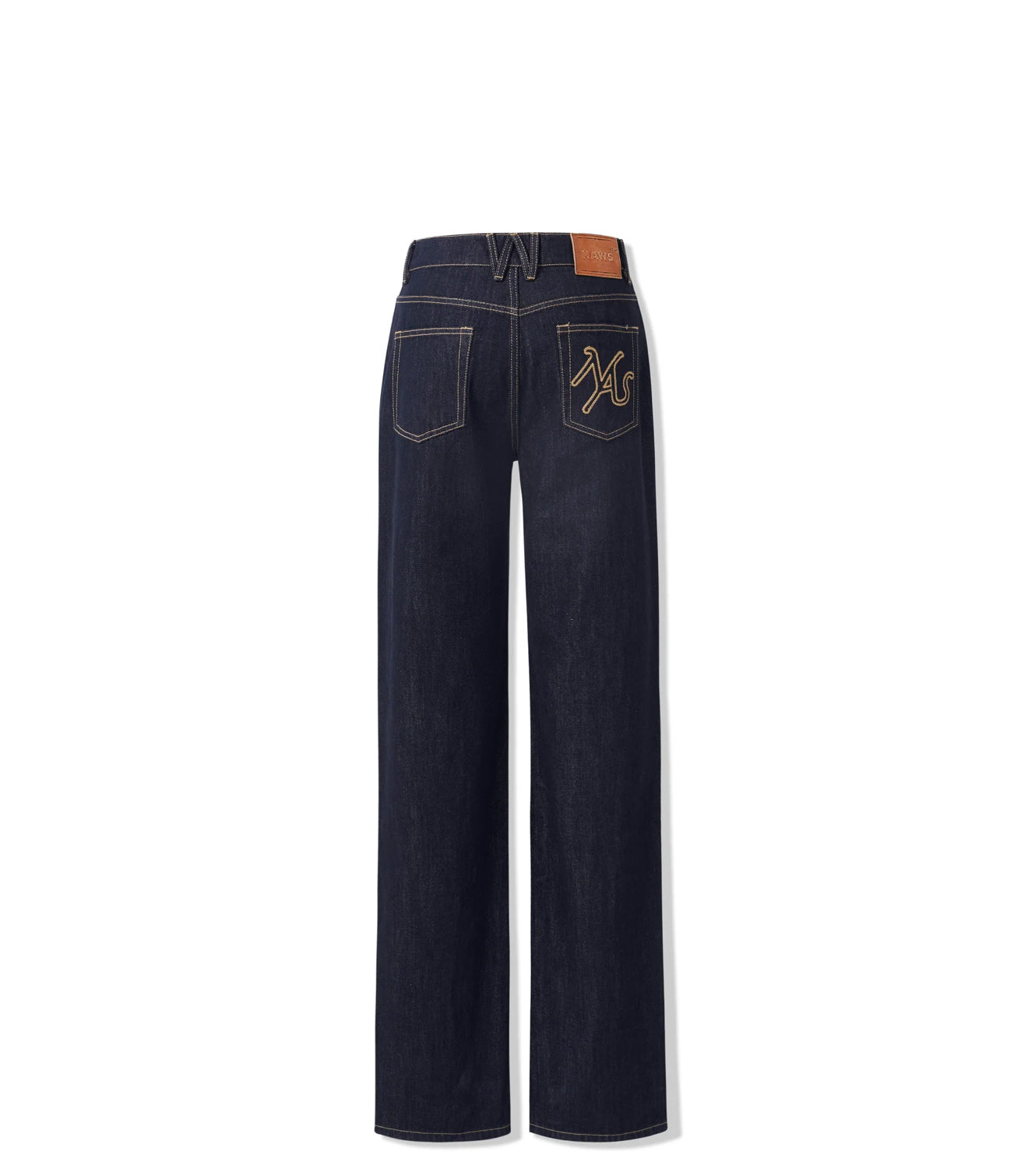 NAWS +5CM STRAIGHT JEANS ORIGINAL BLUE