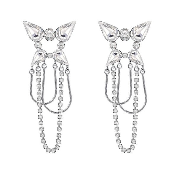 Abyb butterfly drop earrings(one sided)