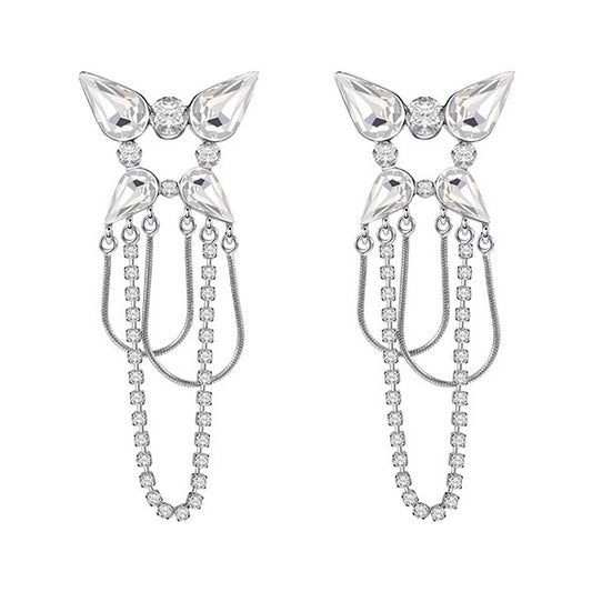 Abyb butterfly drop earrings(one sided)