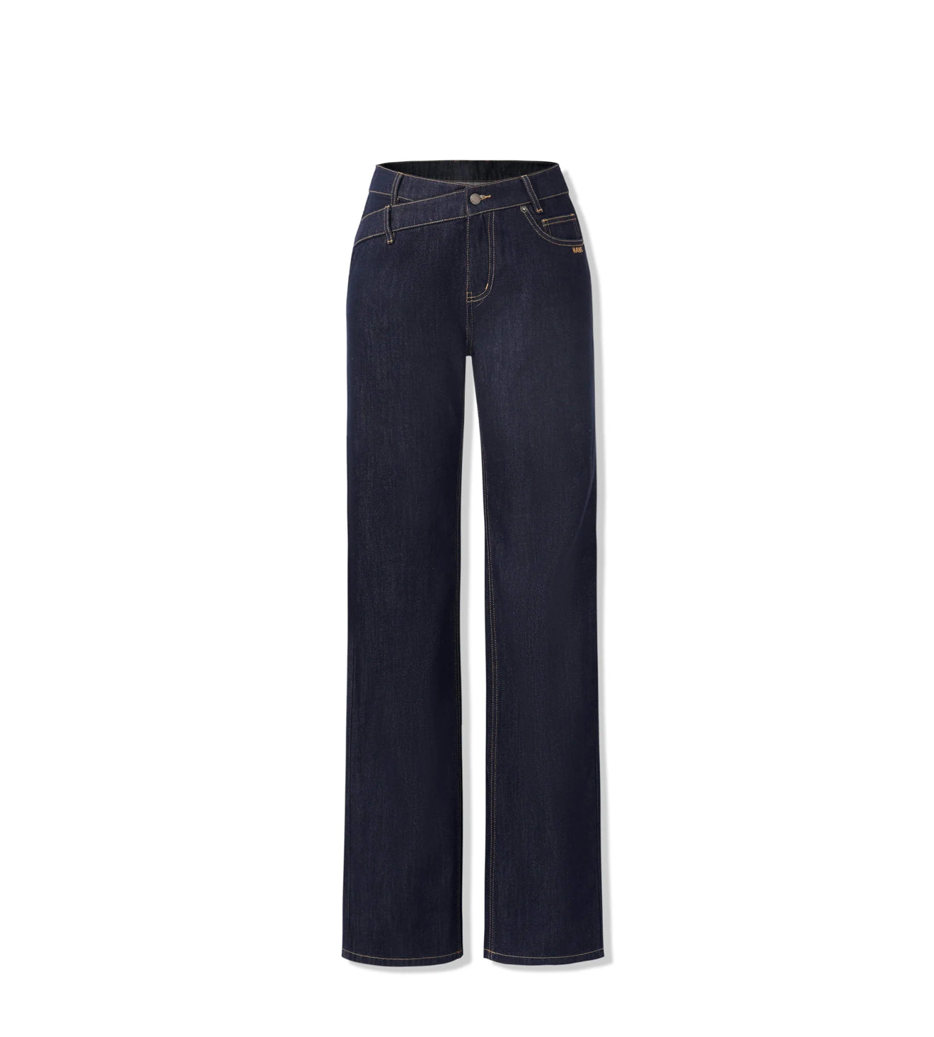 NAWS +5CM STRAIGHT JEANS ORIGINAL BLUE