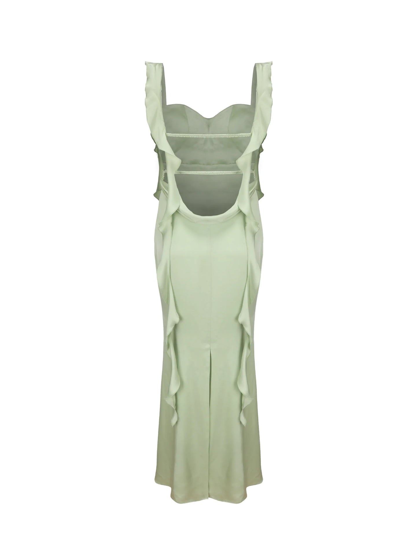 Nana Jacqueline green Caroline dress(long version)