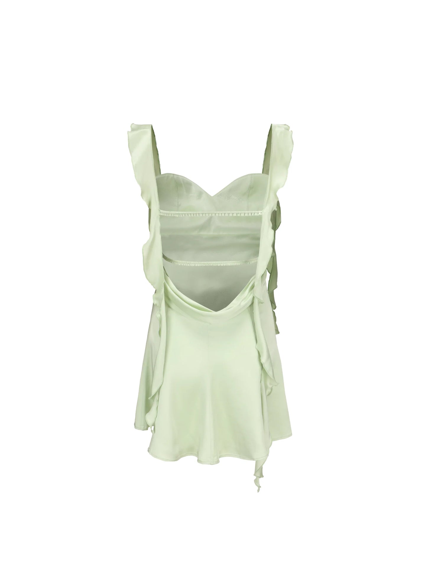 Nana Jacqueline green Caroline dress(short version)