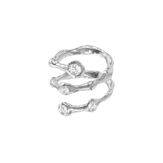 Miowrhyme “Milky Way” silver ring