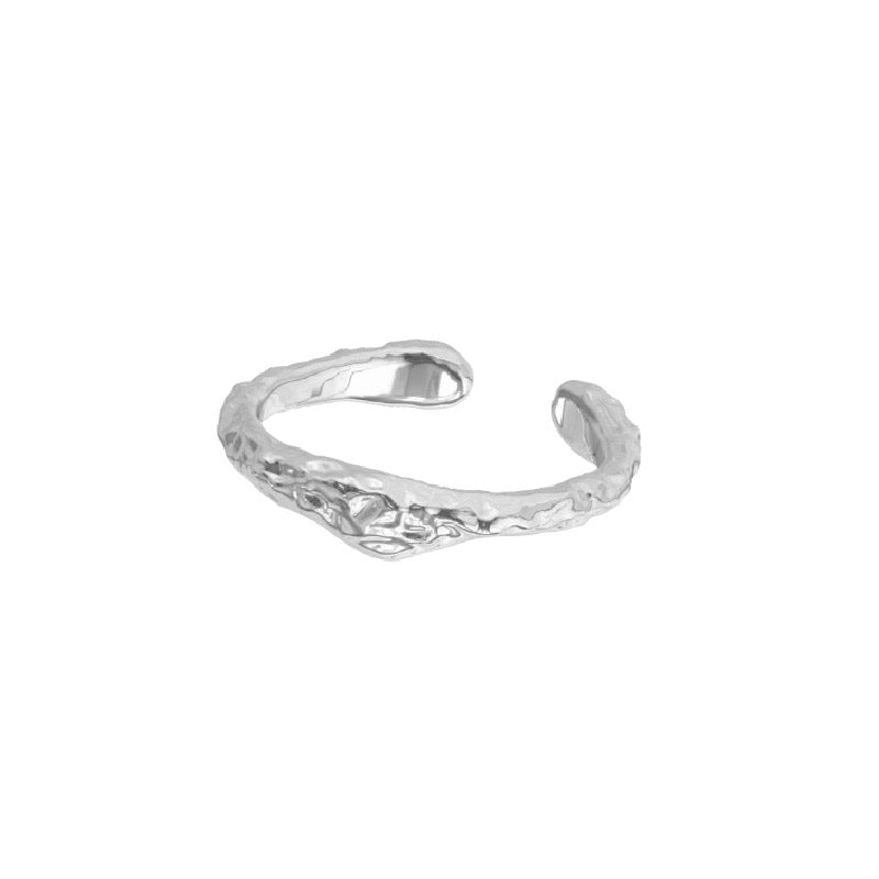 Miowrhyme silver “mountain view” ring