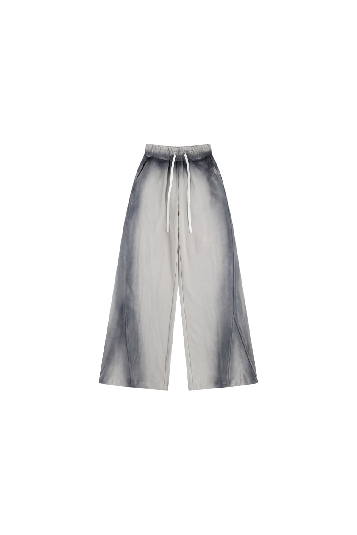 YJ1 BLUE OVERDYED RELAXED TRACK PANTS