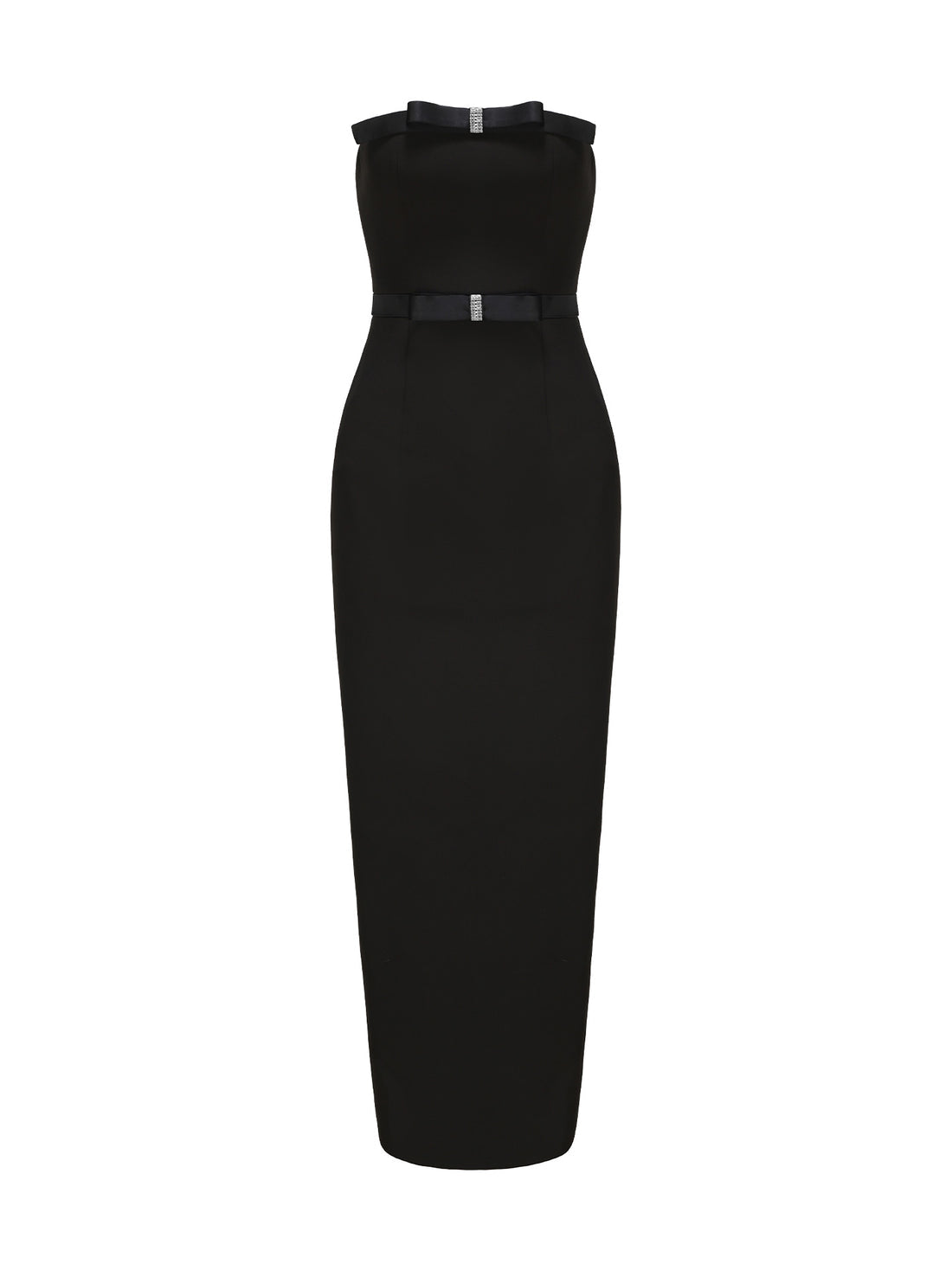 Nana Jacqueline Demi Bow Dress (Black)