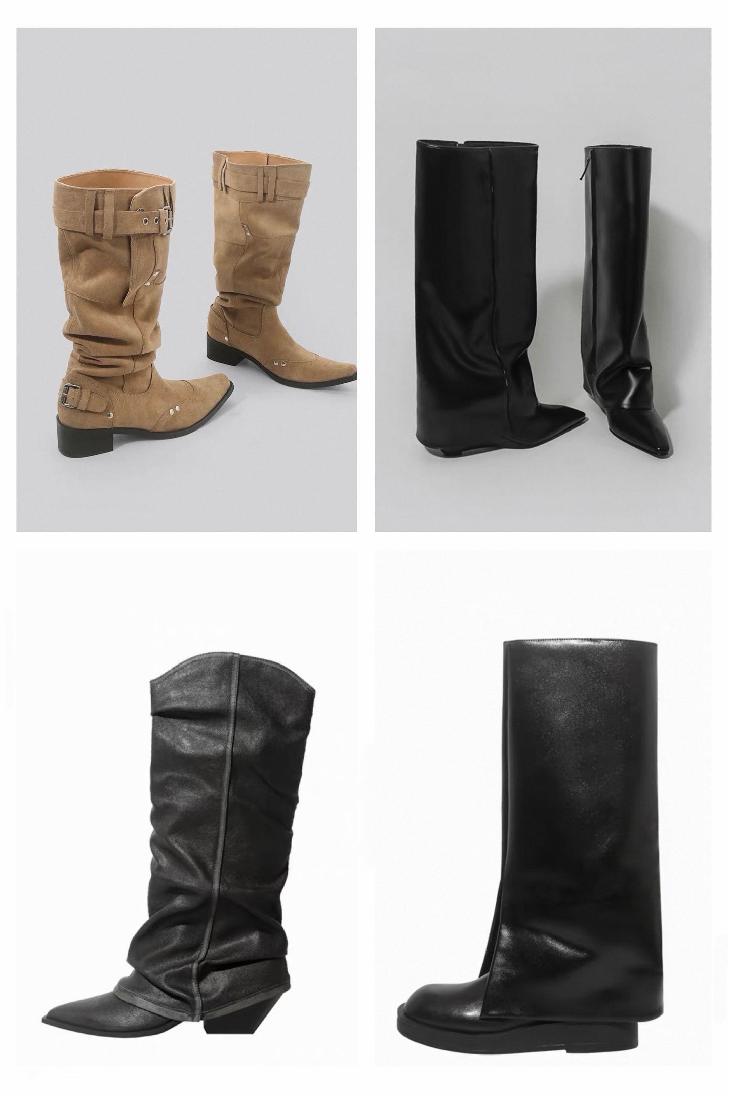 Foldover Boots