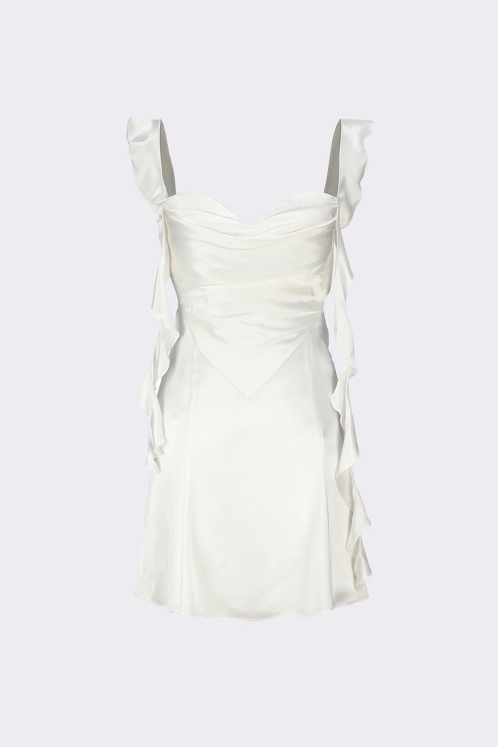 Nana Jacqueline Karina Dress (White)