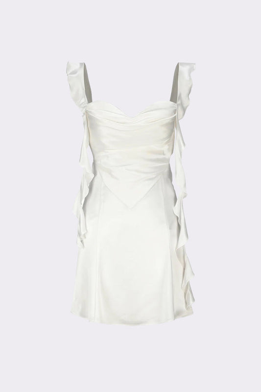 Nana Jacqueline Karina Dress (White)