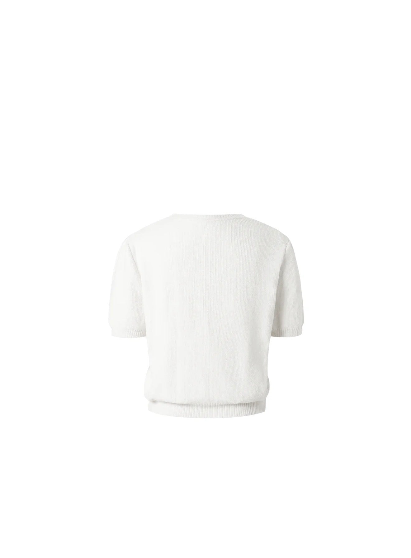 NAWS MILK WHITE PONY KNIT TEE