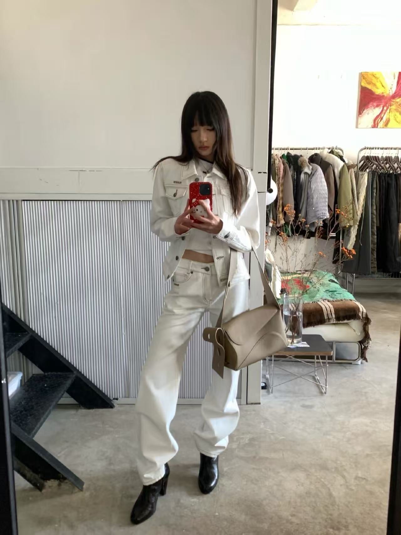 NAWS WHITE SELVEDGE ORIGINAL DENIM JACKET