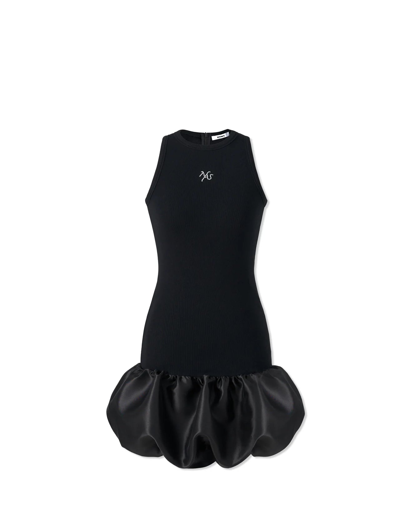 NAWS BLACK 3-CARAT BUD DRESS