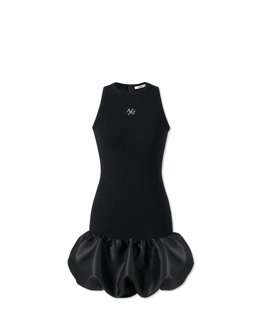 NAWS BLACK 3-CARAT BUD DRESS