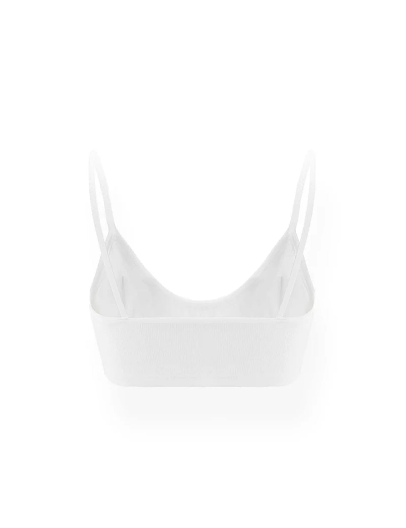 NAWS ANNOTATION BRALETTE IN WHITE