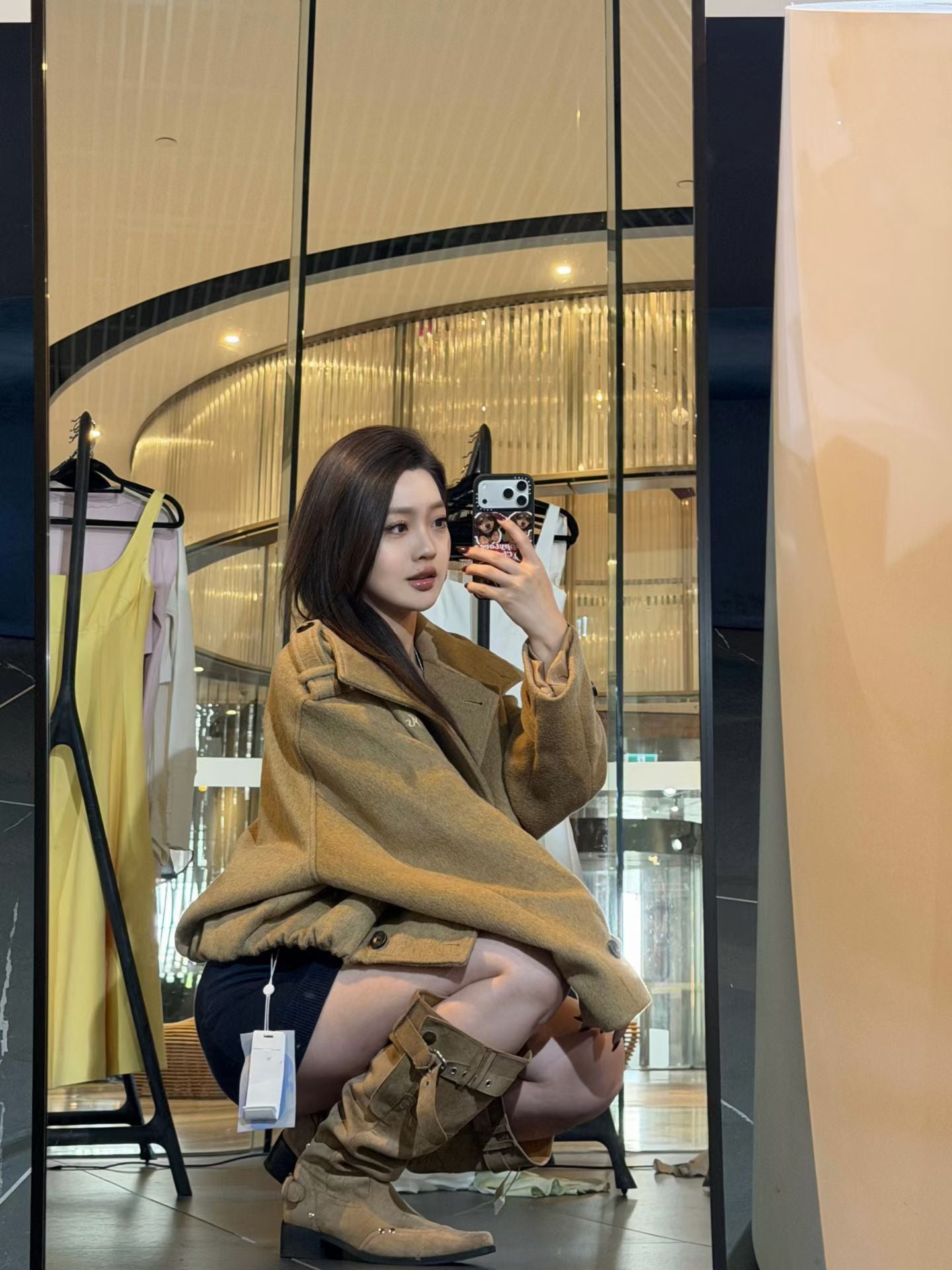 NAWS ROSE OVERSIZED WOLLEN COAT