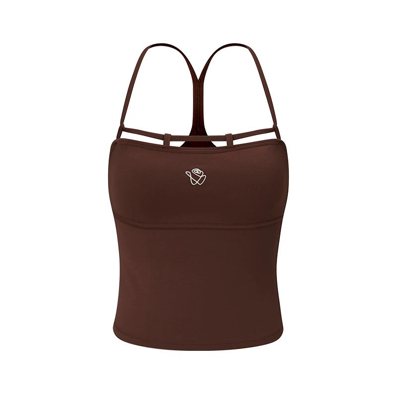 NAWS brown breathing top