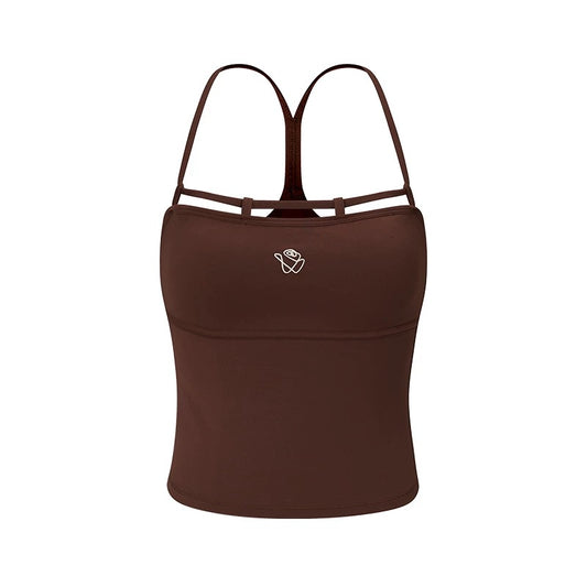 NAWS brown breathing top