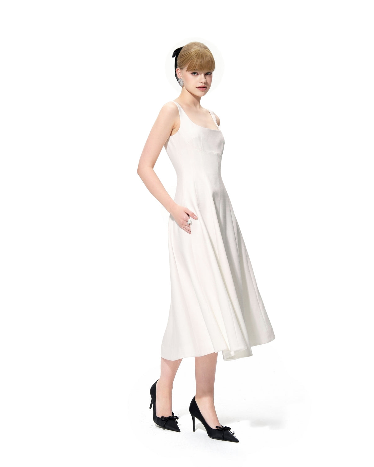 Nana Jacqueline Josephine Dress (White)