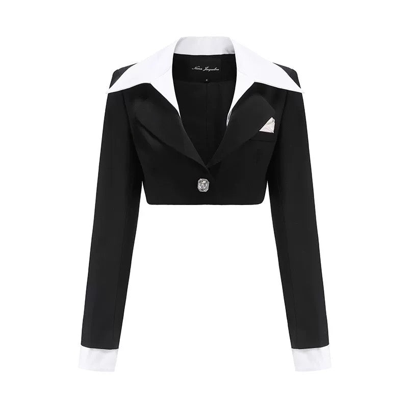 Nana Jacqueline Black Suit Blazer