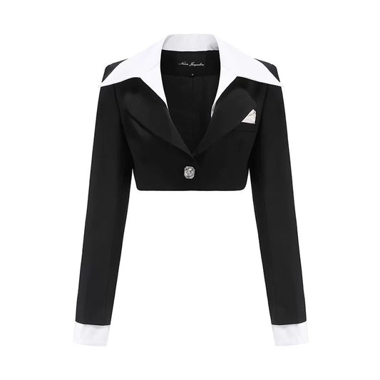 Nana Jacqueline Black Suit Blazer