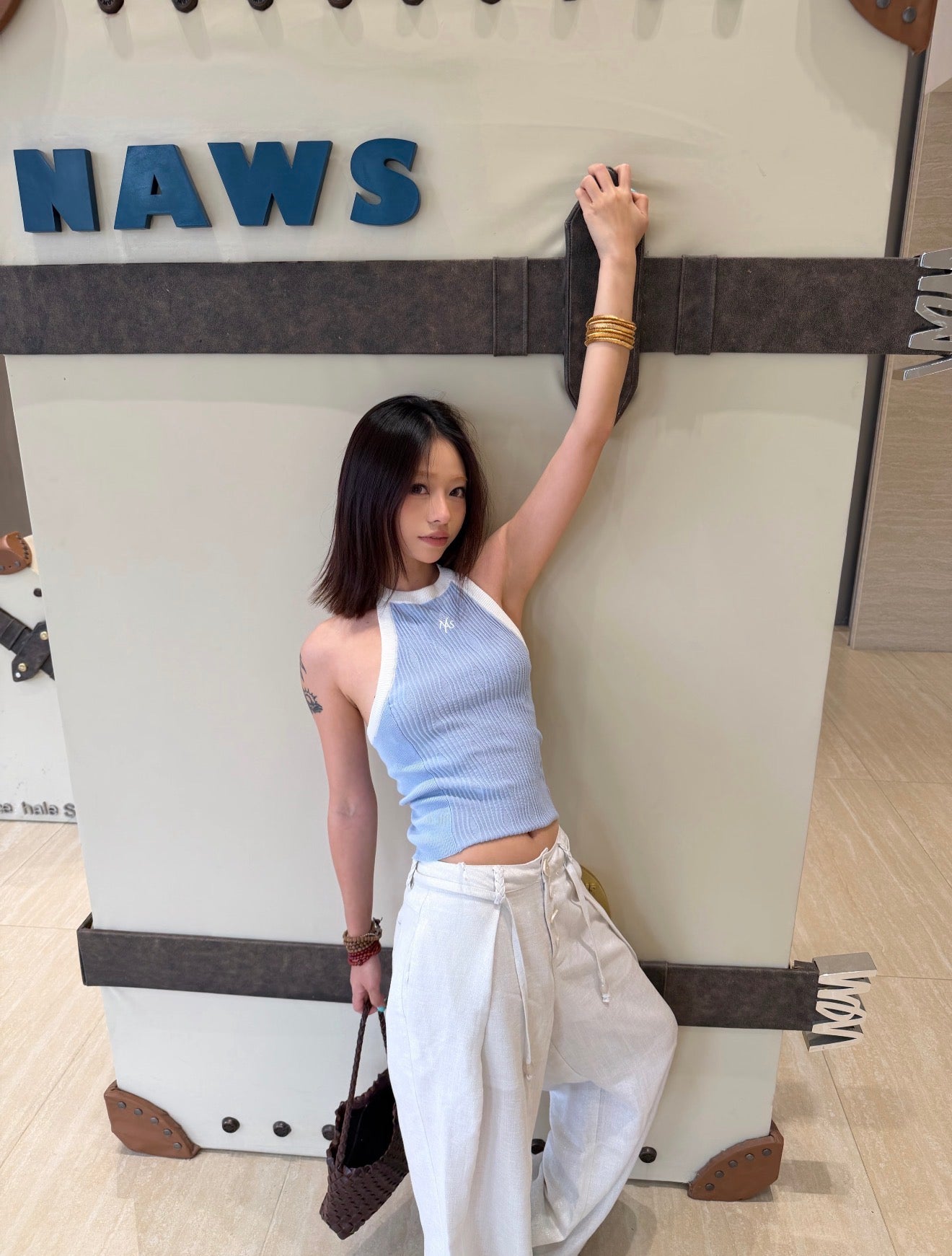 NAWS WHEAT CARGO PANTS