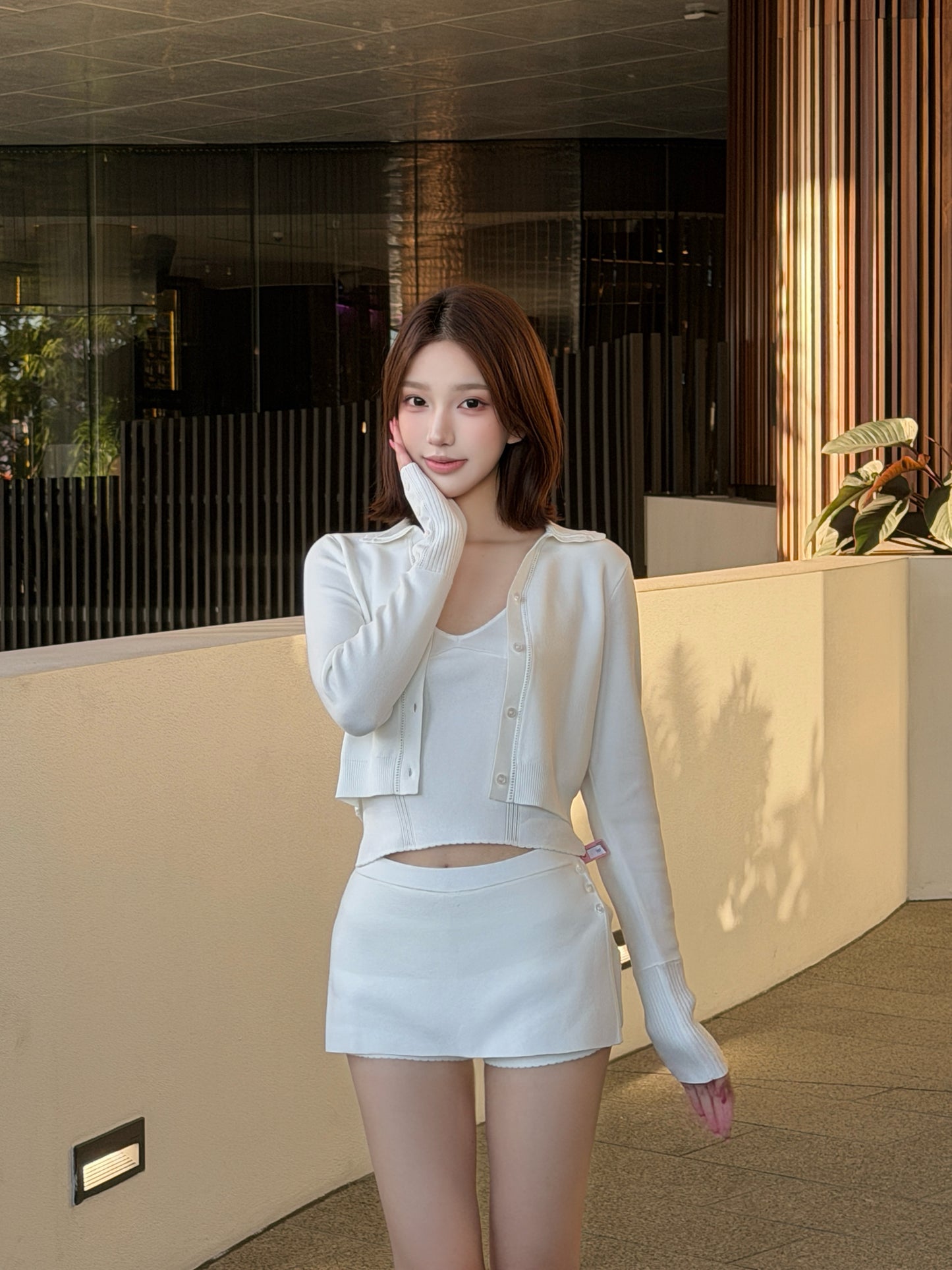 Nana Jacqueline Jenna Cardigan (White)