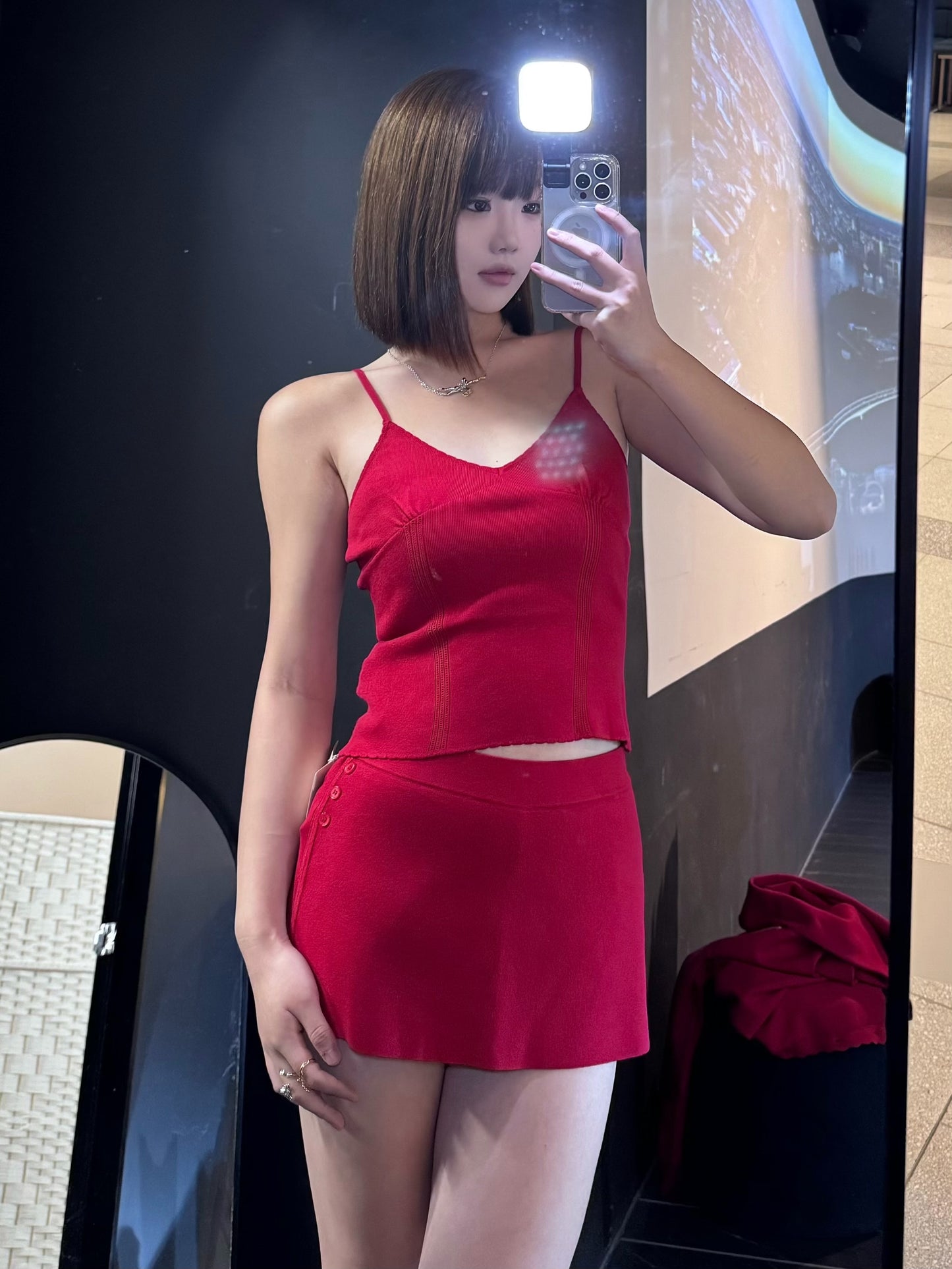 Nana Jacqueline Carrie Top (Red)