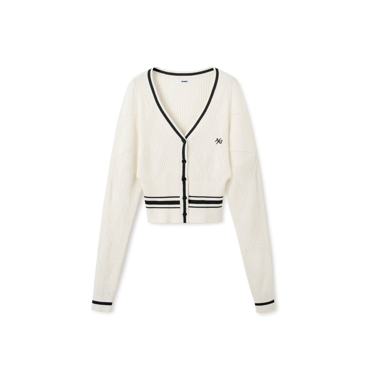 NAWS LUMINOUS WHITE NEWPORT RESORT KNITWEAR