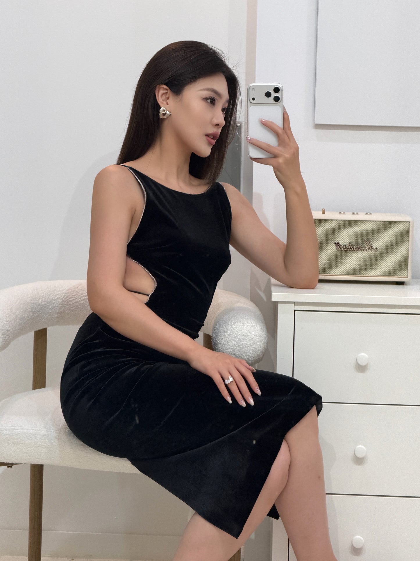 Nana Jacqueline Cristina Dress (Black)