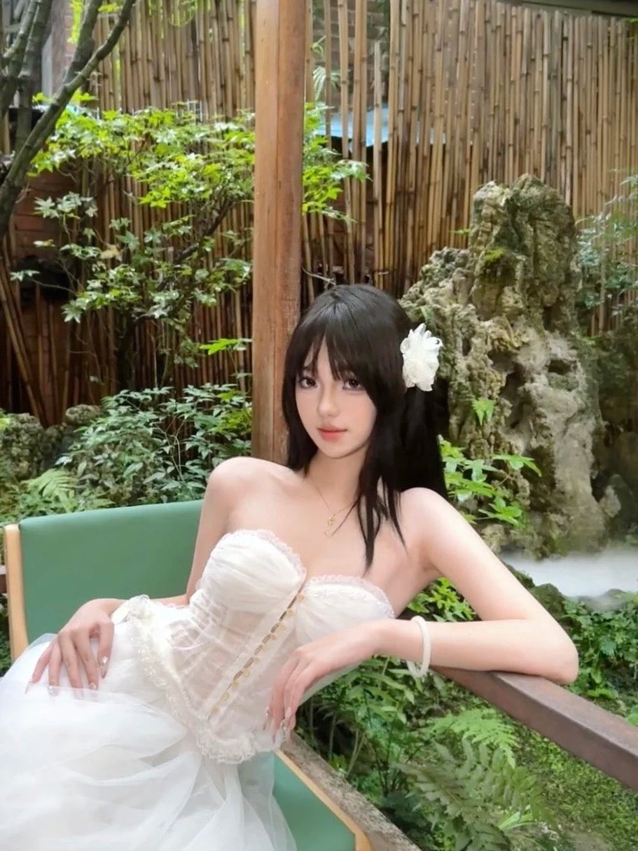 By cookie H. White bloody marry corset