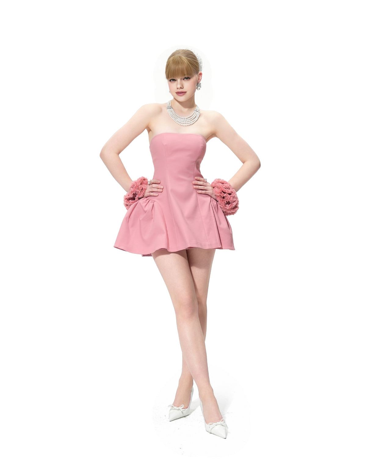 Nana Jacqueline Flora Dress (Pink)