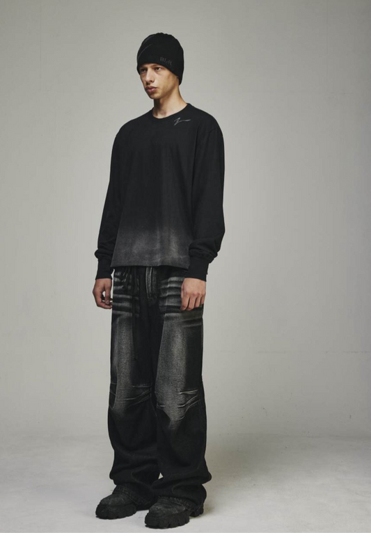 BLR BLACK WASHED HOODIE