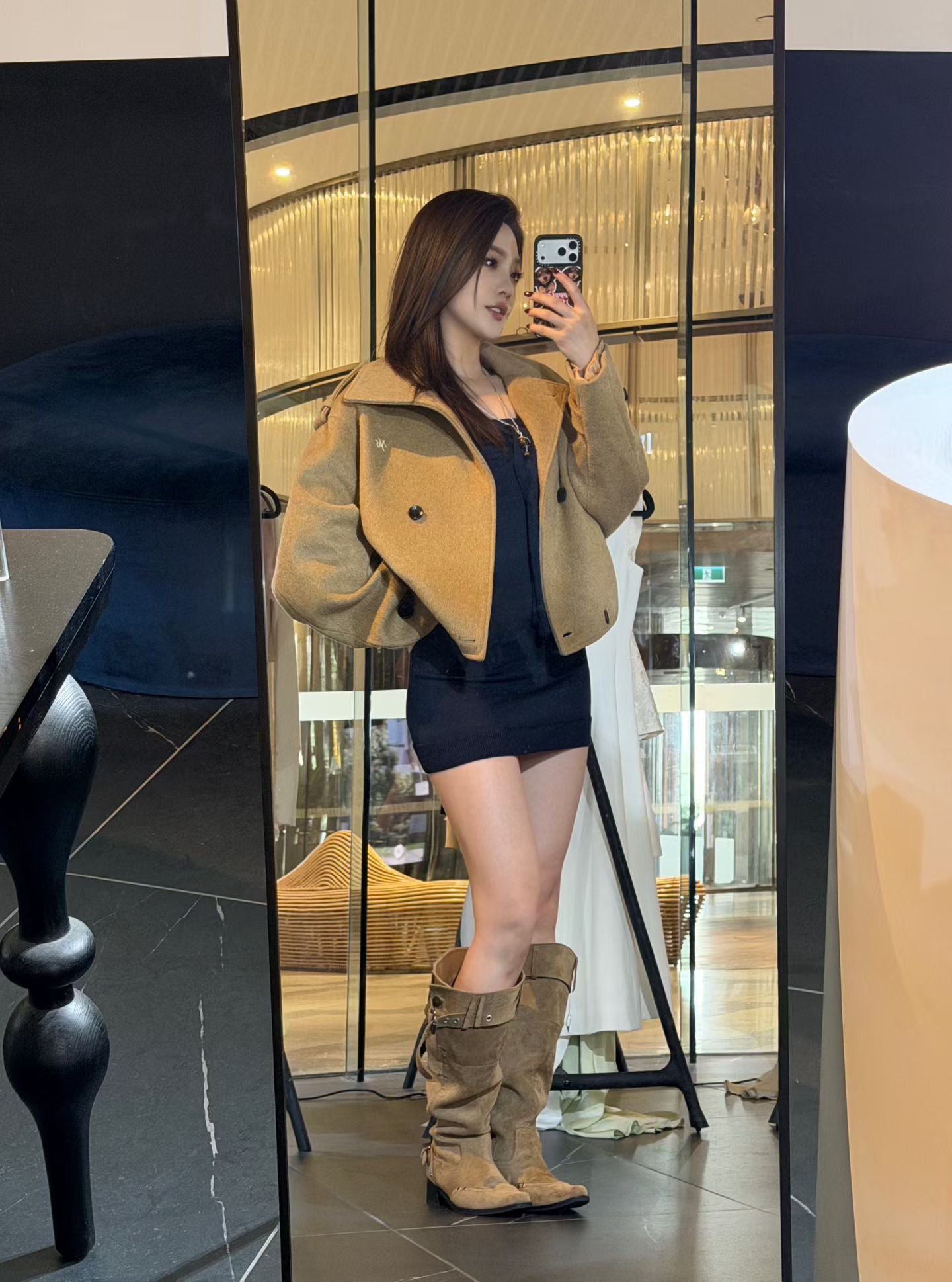 NAWS ROSE OVERSIZED WOLLEN COAT