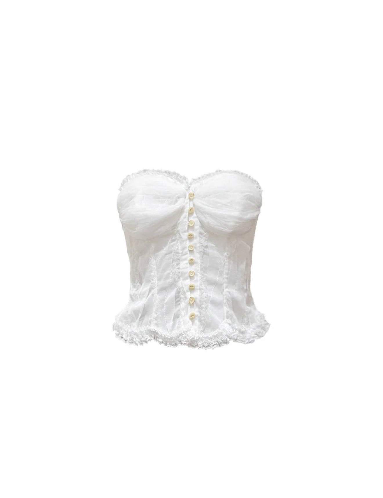 By cookie H. White bloody marry corset