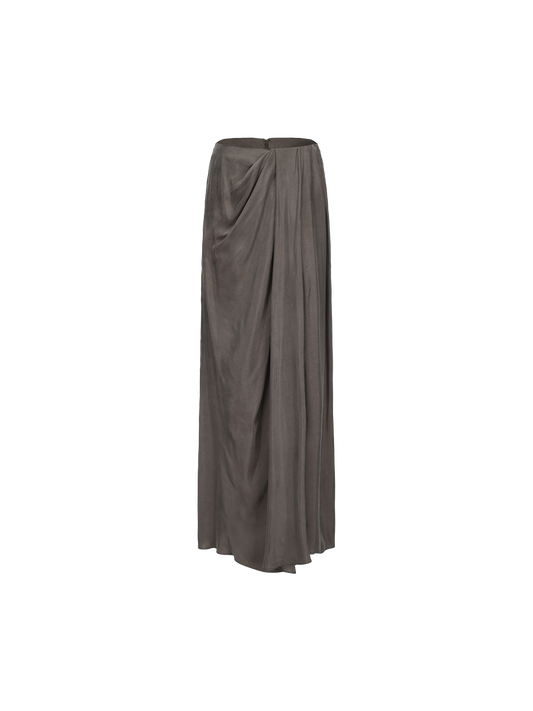 Elywood PURPLE-BROWN PLEATED SKIRT