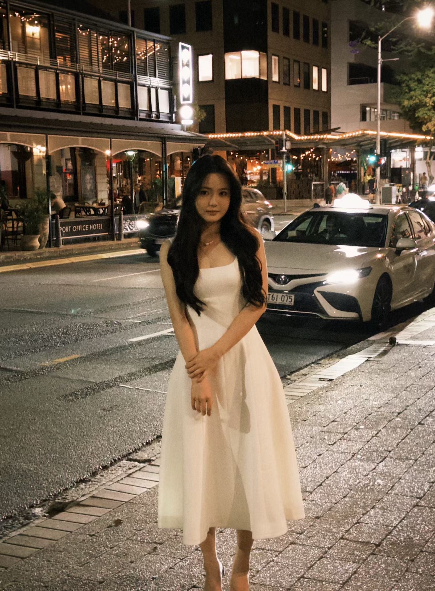 Nana Jacqueline Josephine Dress (White)