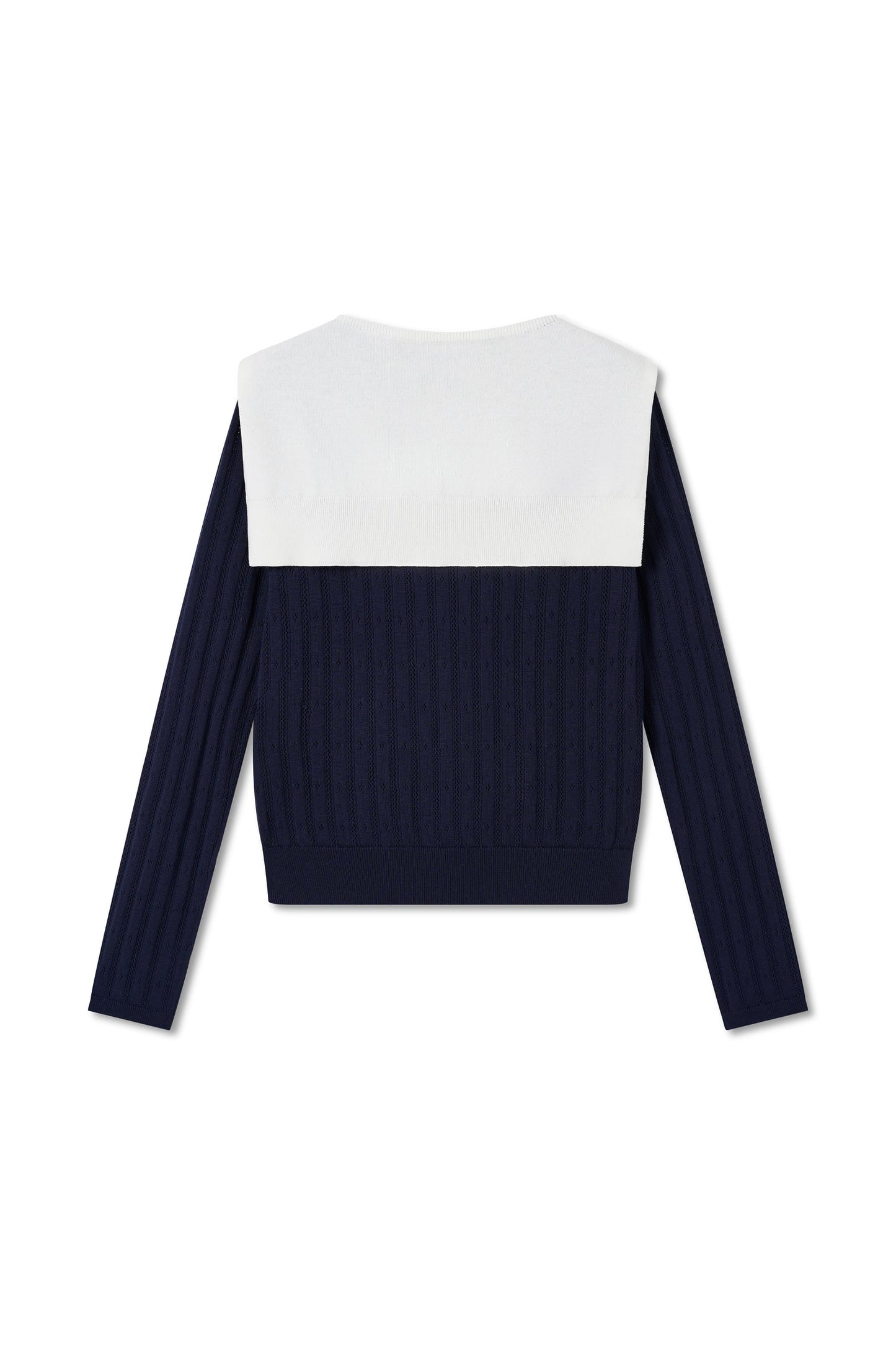NAWS INDIGO BLUE DURO SHAWL KNIT CARDIGAN