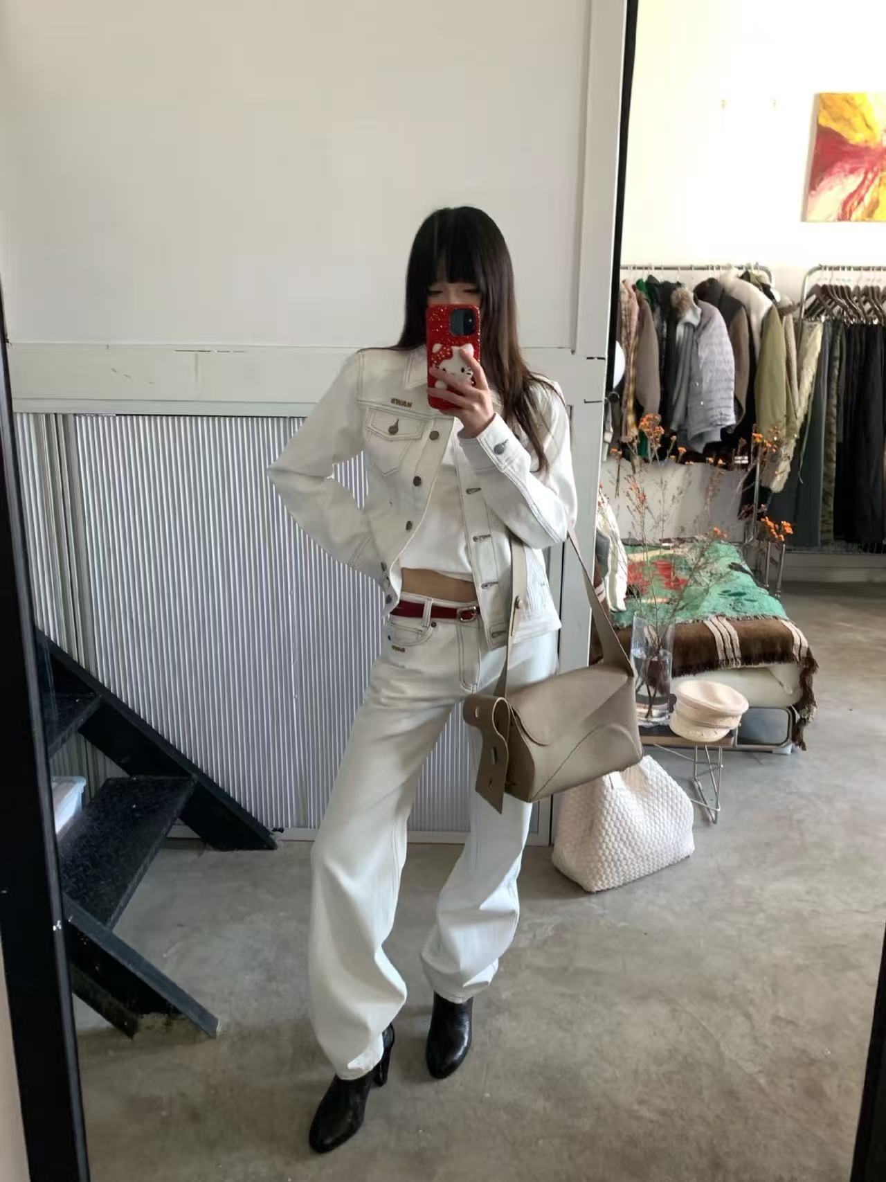 NAWS WHITE SELVEDGE ORIGINAL DENIM JACKET
