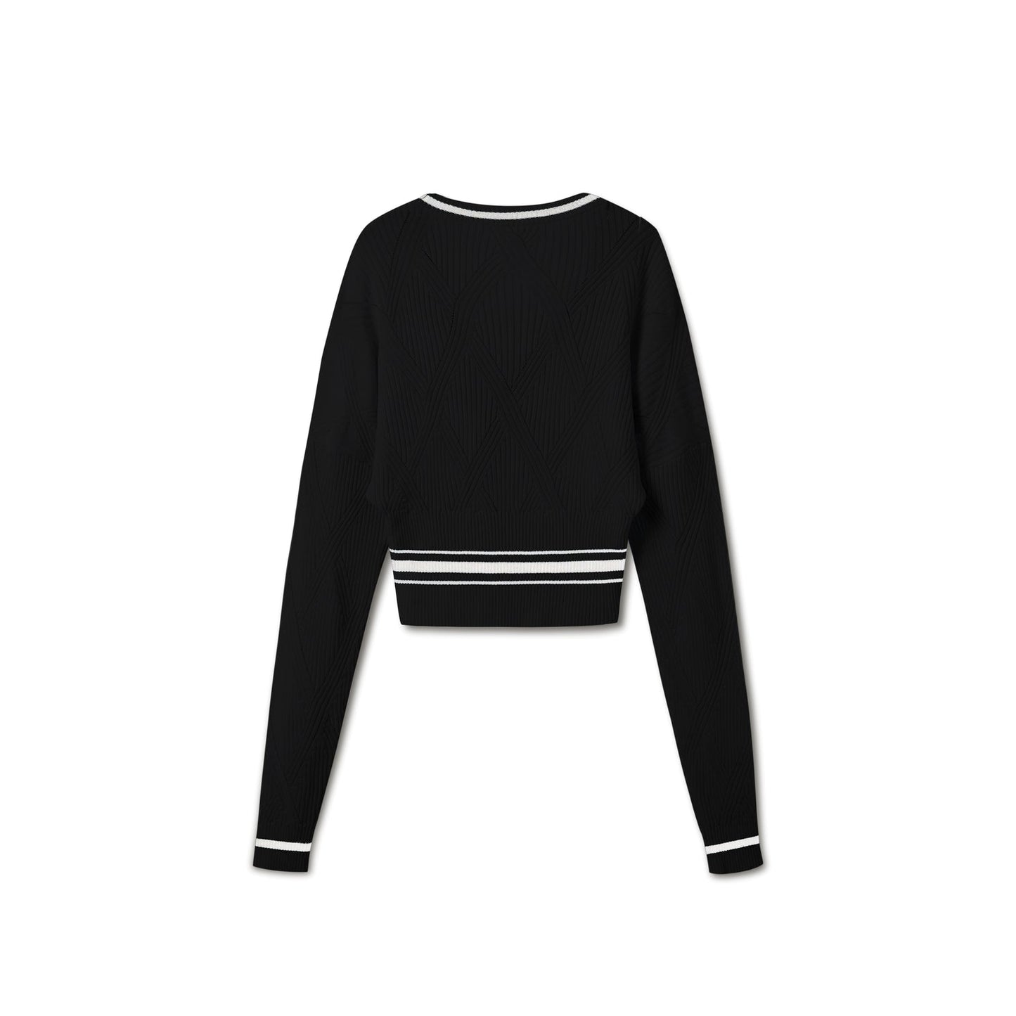 NAWS LACQUER BLACK NEWPORT RESORT KNITWEAR