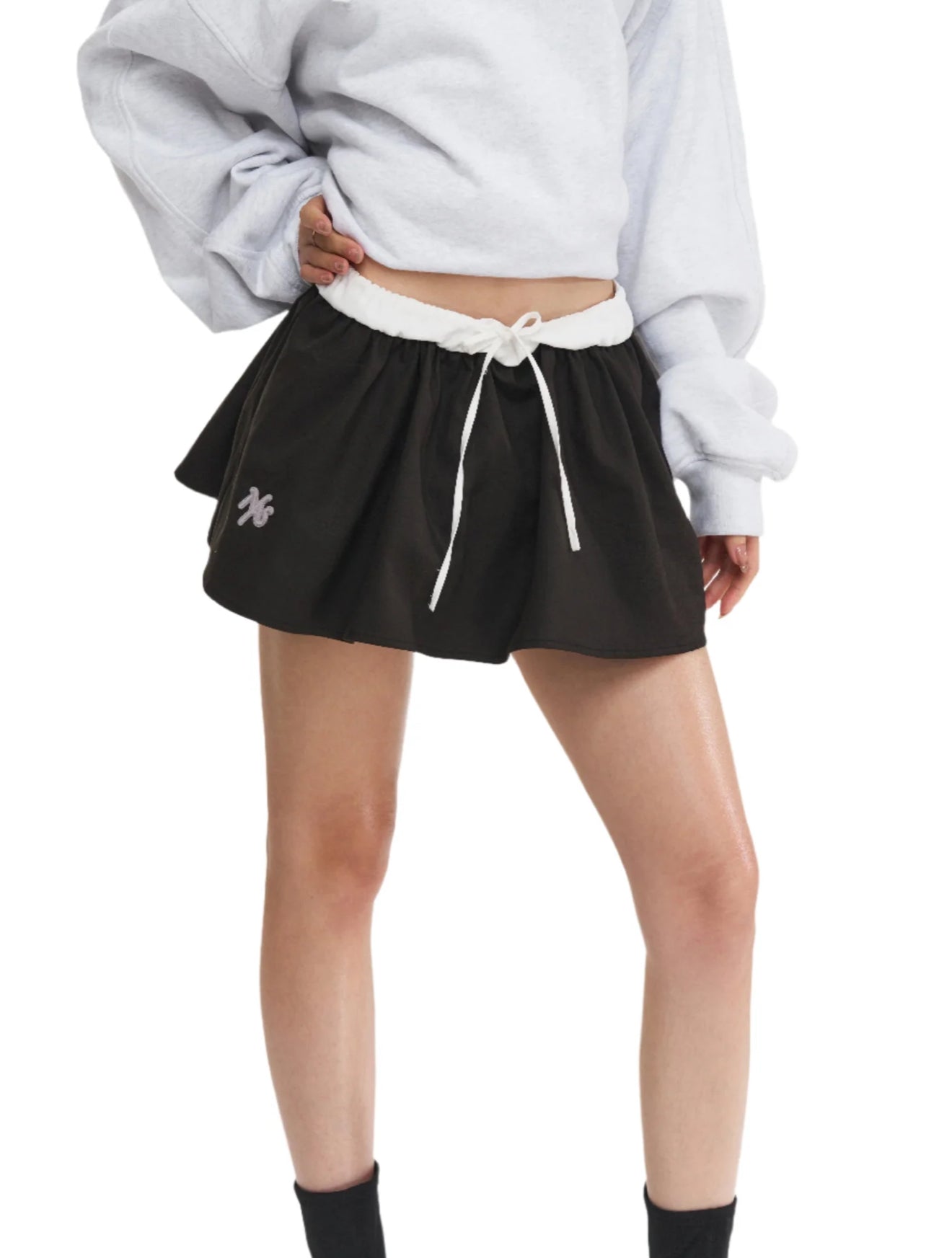 NAWS BLACK AIR BUD SKIRT-PANTS