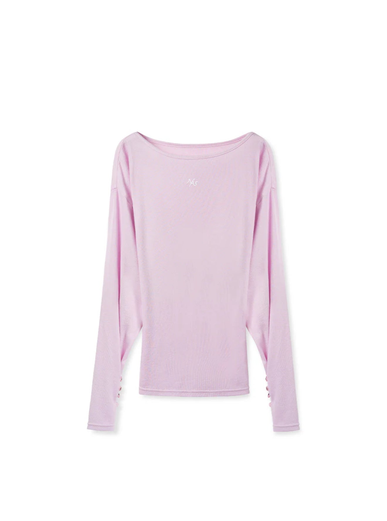 NAWS SOFT MIST PINK LUCERNE LONG SLEEVE TEE