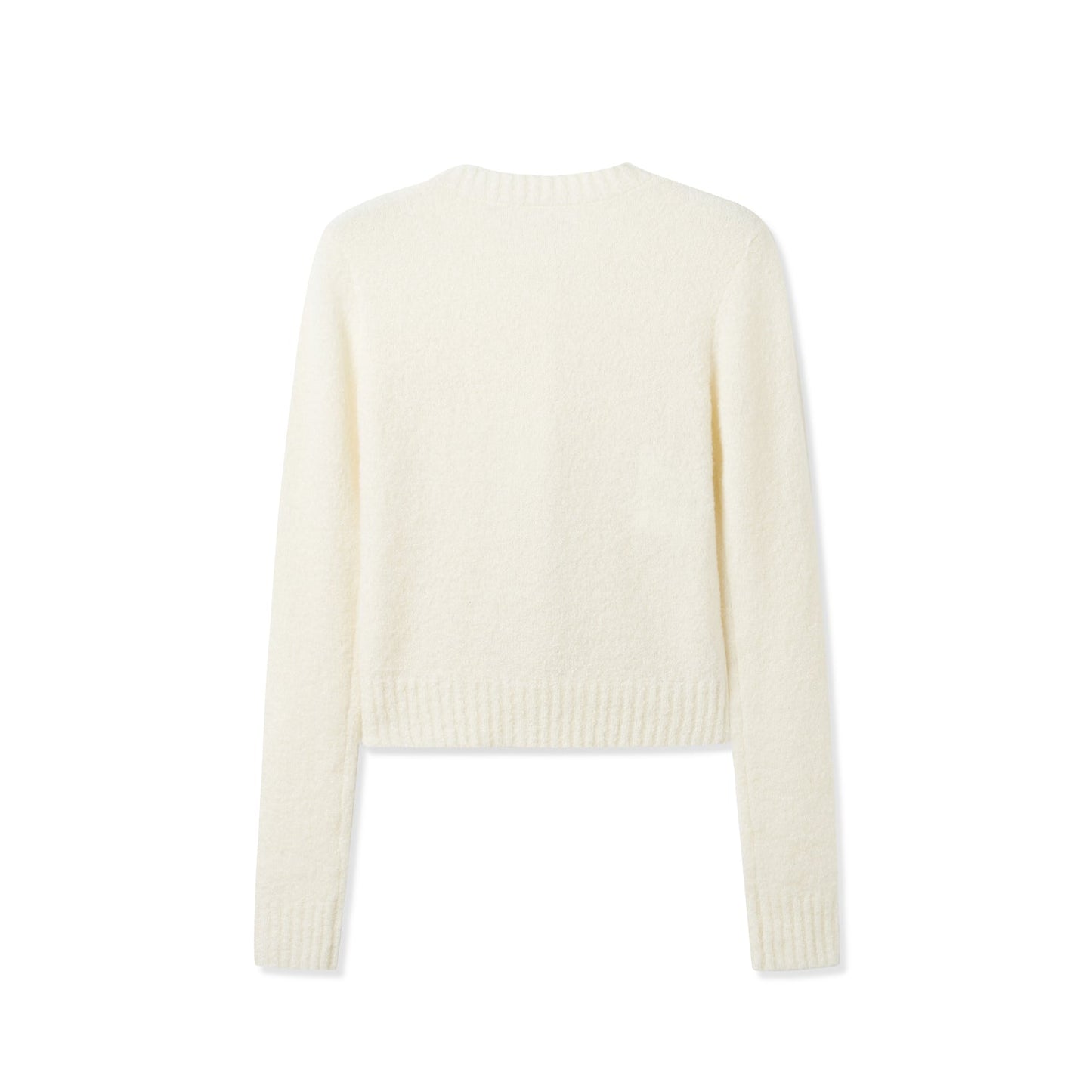 NAWS POLAR CREW-NECK KNIT CARDIGAN