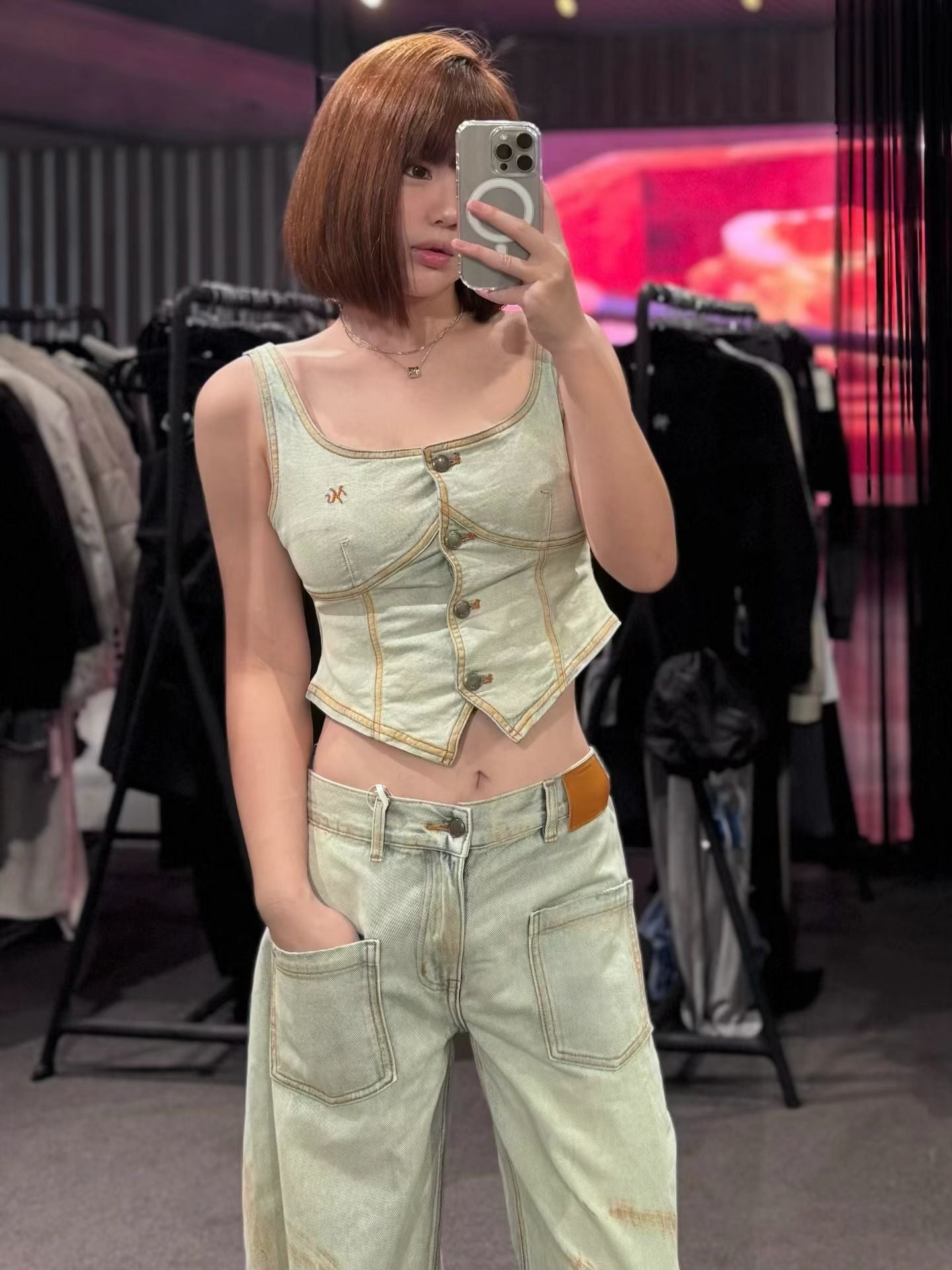 NAWS CERAMIC DENIM VEST