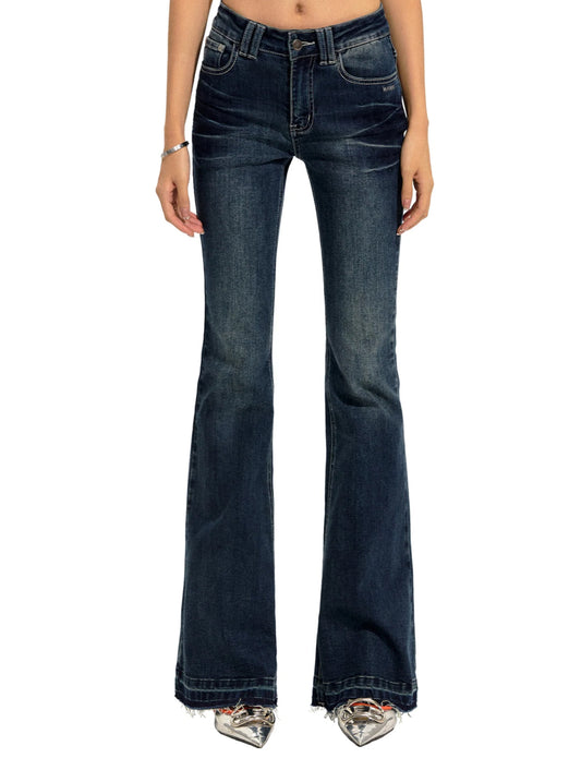 NAWS +5CM MODEL JEANS DARK BLUE