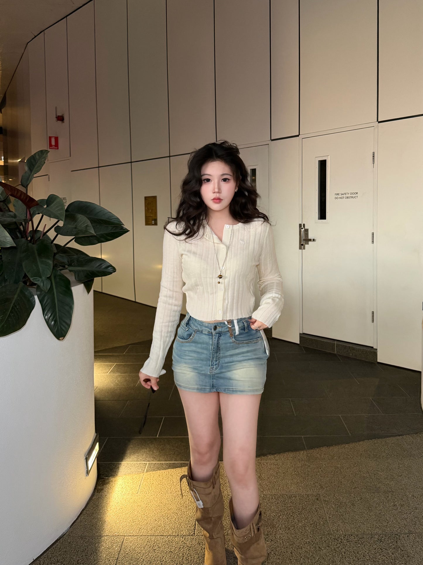 NAWS cloud touch cardigan