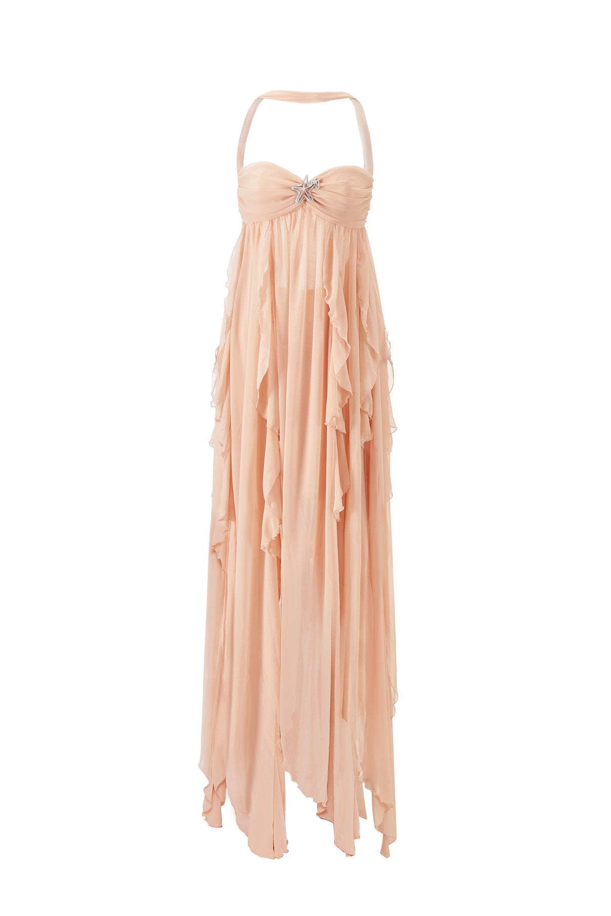 Nana Jacqueline Mariah Dress (Peach)