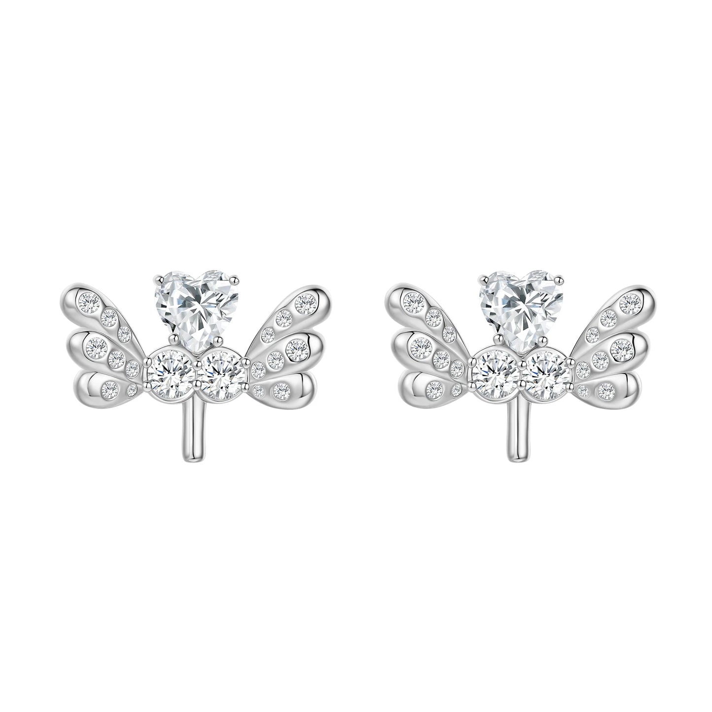 Poem Guardian Wing Earring