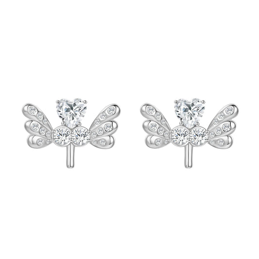 Poem Guardian Wing Earring