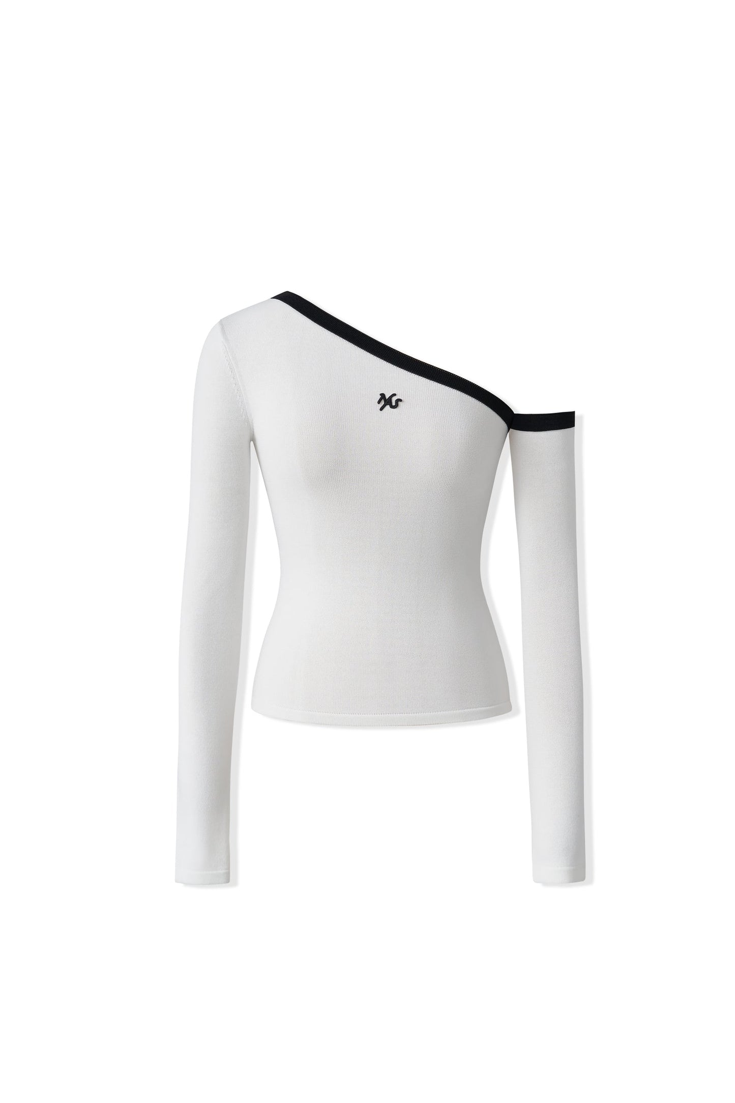 NAWS SCULPTURE WHITE KNITSHIRT