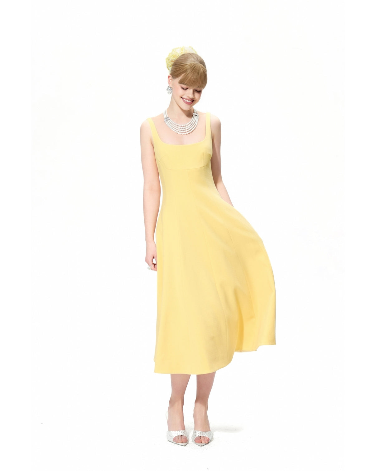 Nana Jacqueline Josephine Dress (Yellow)